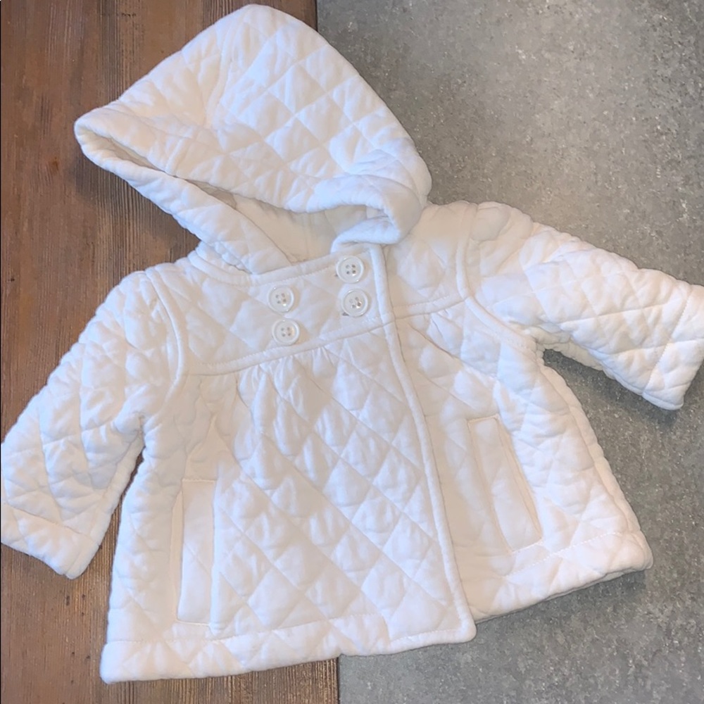 GAP || Perfectly white cozy thick jacket